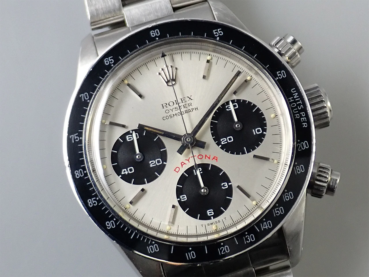 ロレックス デイトナ Ref.6263 ステンレススチール シルバー文字盤 - Image 3