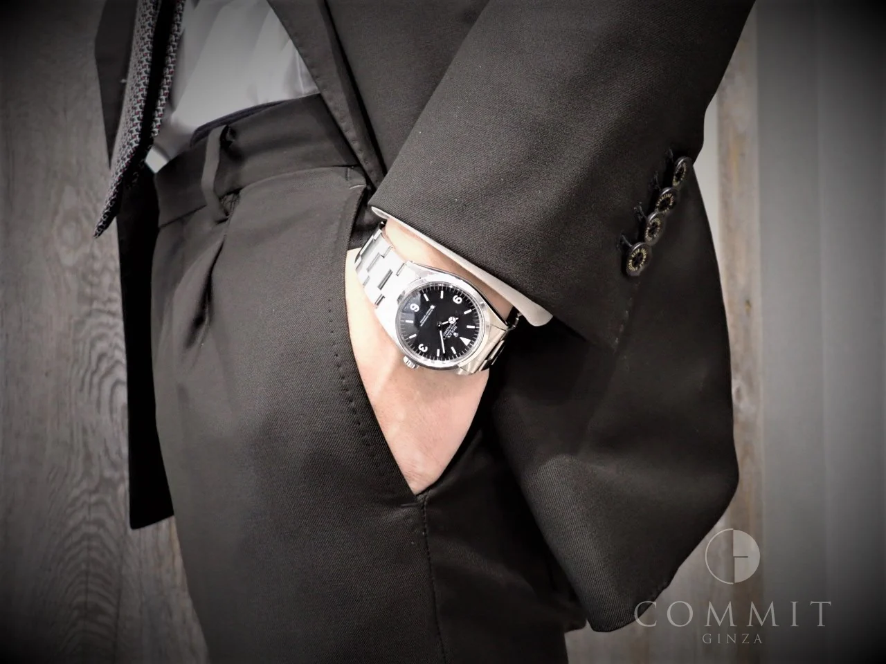 ロレックス エクスプローラーI Ref.1016 ステンレススチール ブラック文字盤 - Image 15