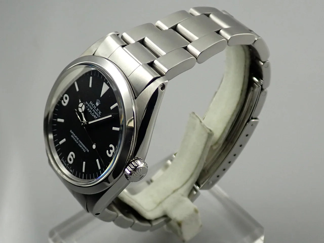ロレックス エクスプローラーI Ref.1016 ステンレススチール ブラック文字盤 - Image 4