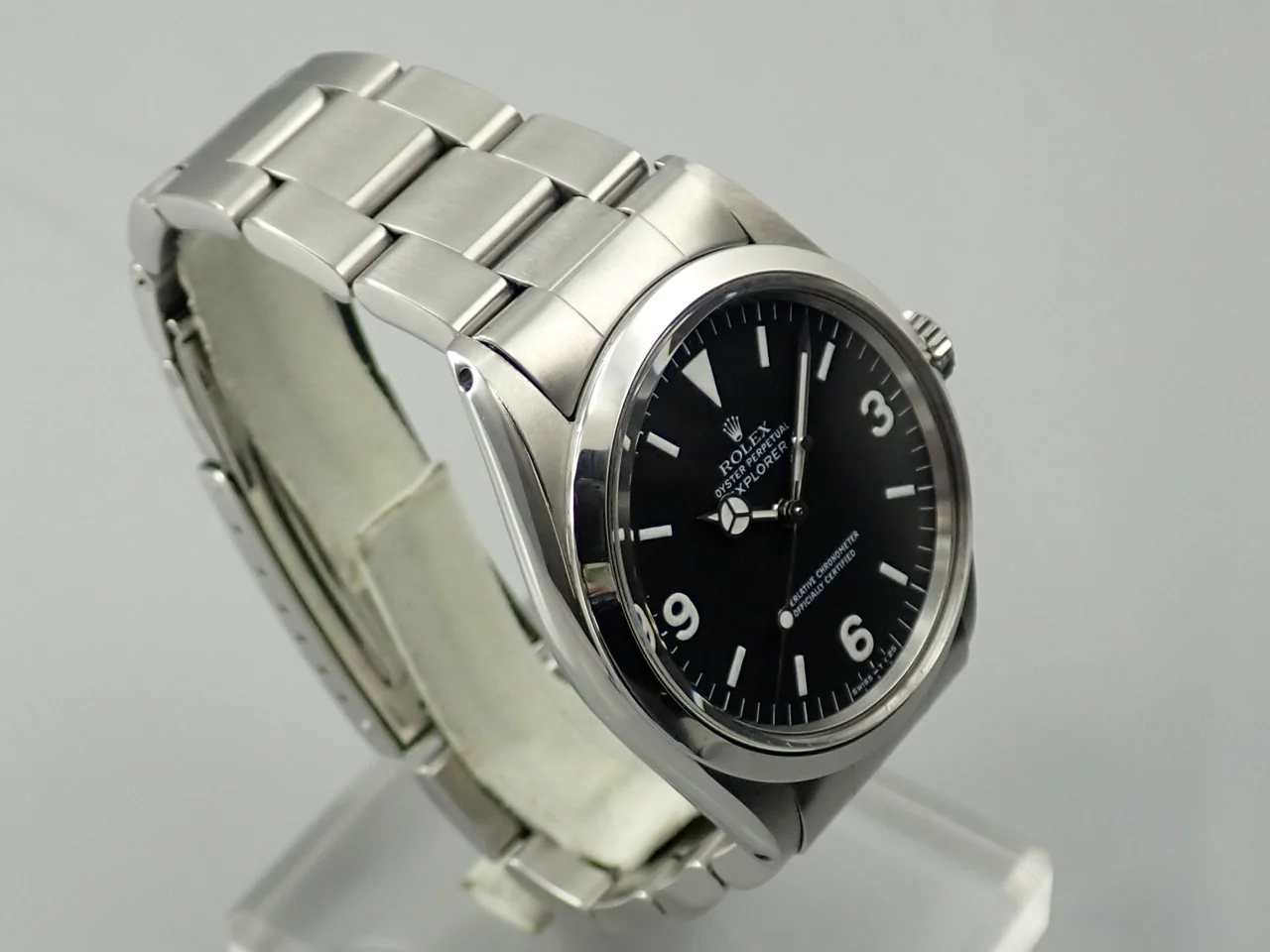 ロレックス エクスプローラーI Ref.1016 ステンレススチール ブラック文字盤 - Image 5