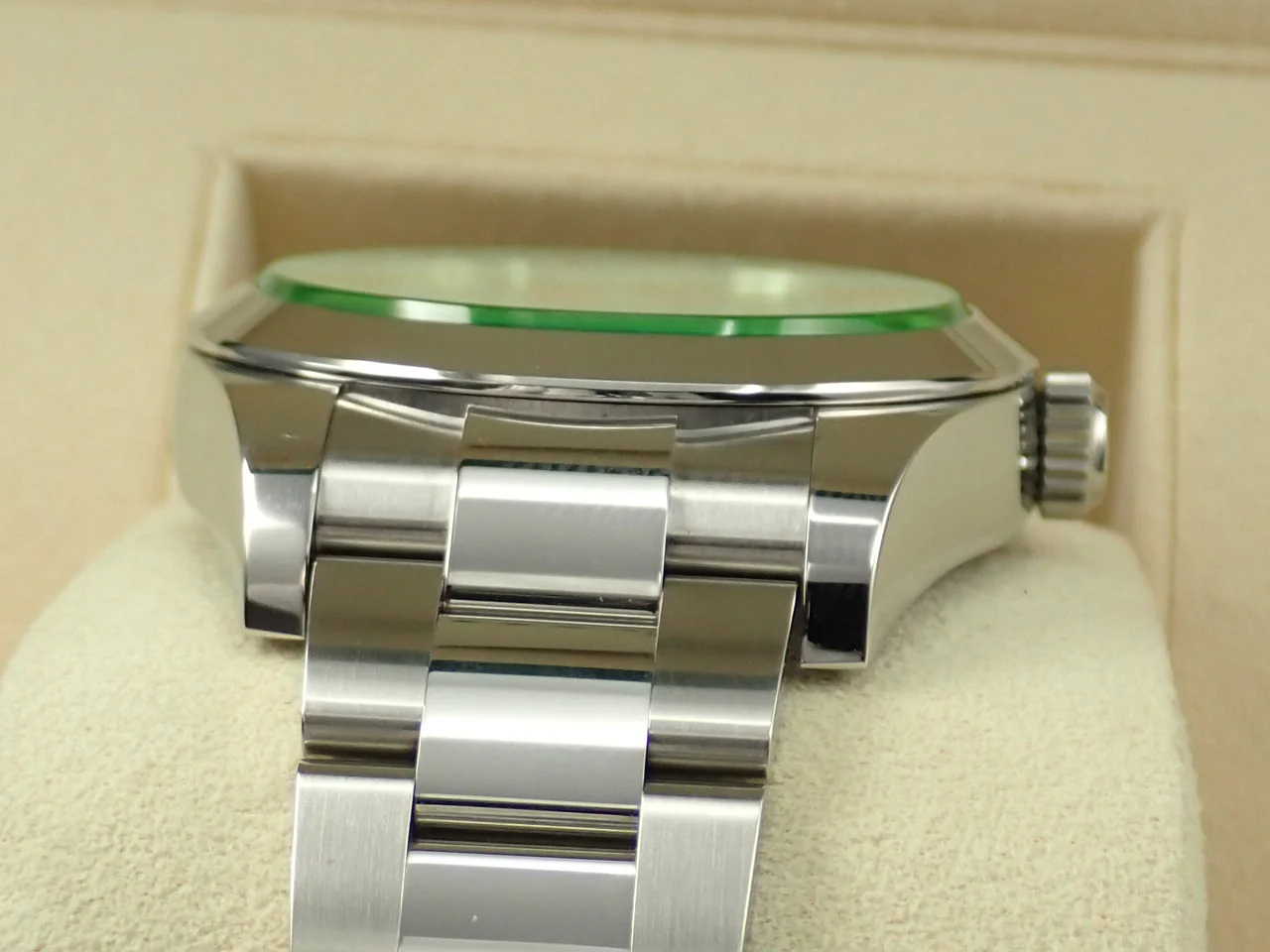 ロレックス ミルガウス Ref.116400GV ステンレススチール Zブルー文字盤 - Image 6