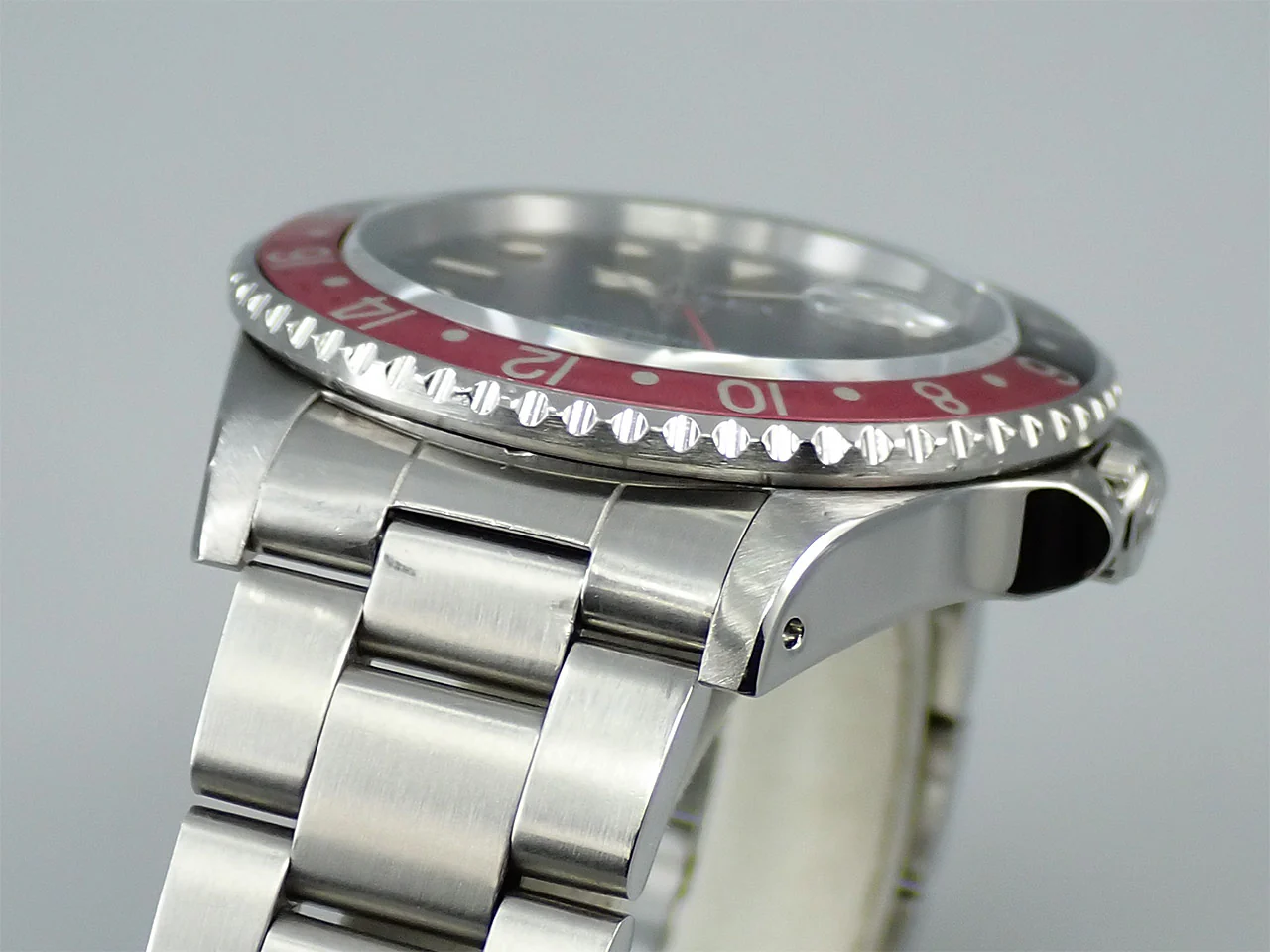 ロレックス GMTマスターII Ref.16760 ステンレススチール ブラック文字盤 オイスターブレスレット 中古 WJ4R62CH - Image 6