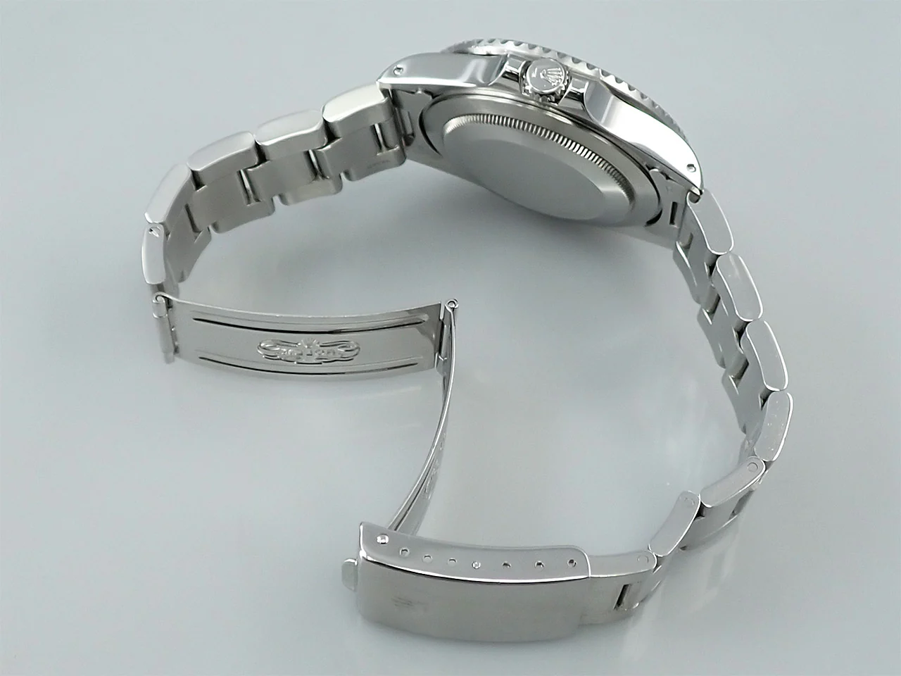 ロレックス GMTマスターII Ref.16760 ステンレススチール ブラック文字盤 オイスターブレスレット 中古 WJ4R62CH - Image 8