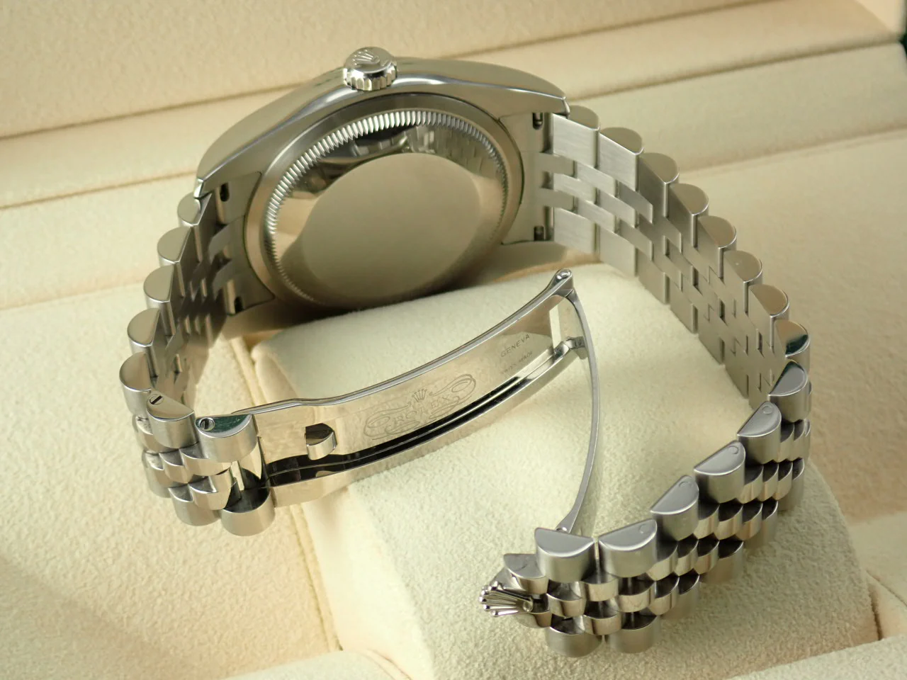 ロレックス デイトジャスト36 Ref.116234 ステンレススチール/ホワイトゴールド シルバー文字盤 ジュビリーブレスレット - Image 10