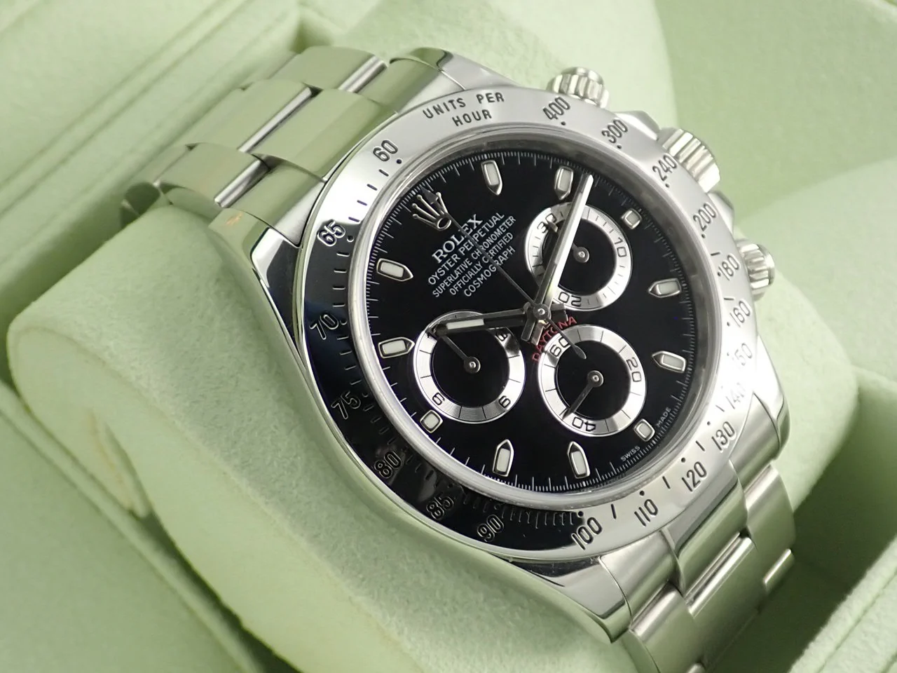 ロレックス デイトナ Ref.116520 ステンレススチール ブラック文字盤 - Image 5