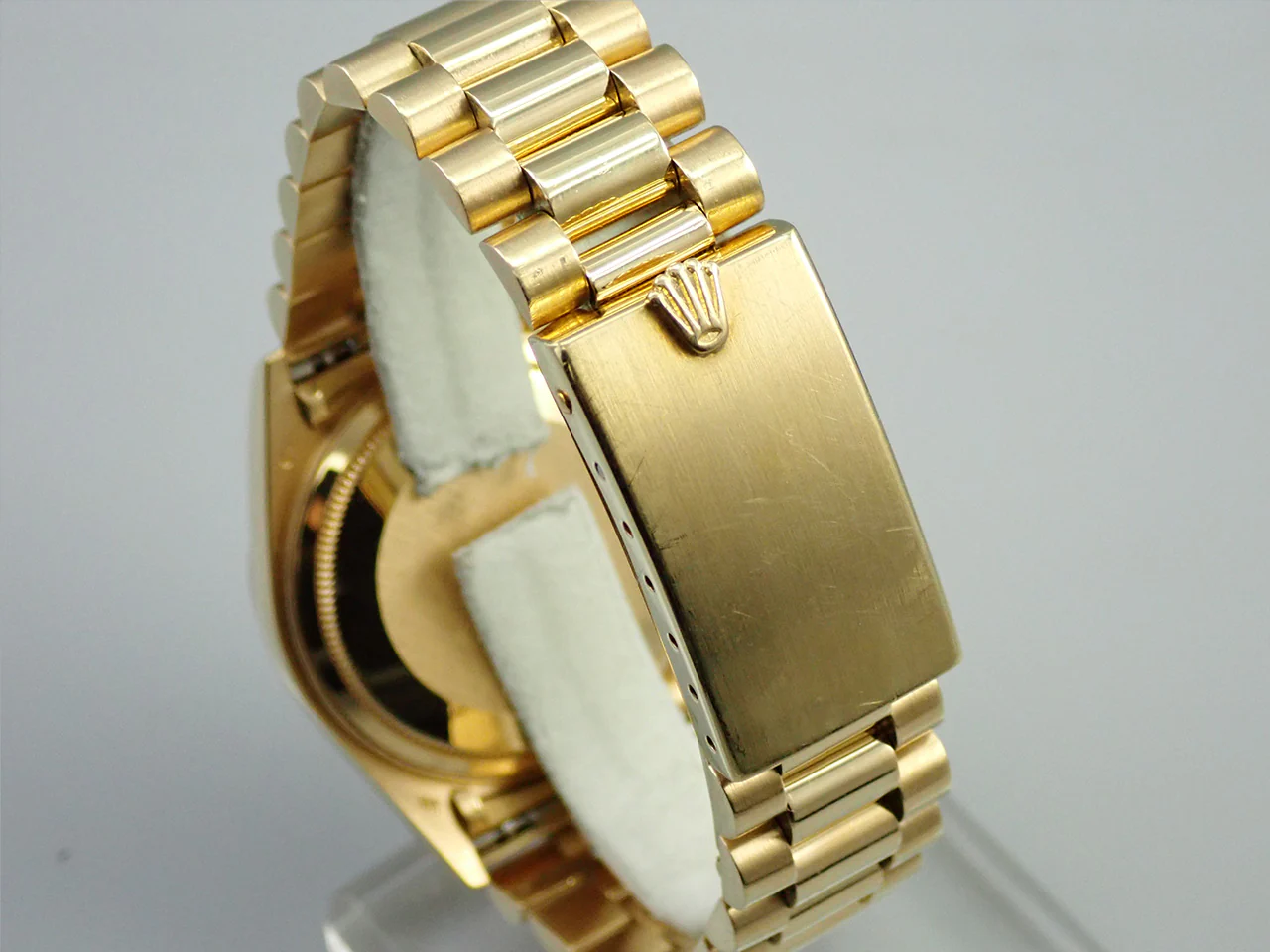 ロレックス デイデイト36 Ref.18038 イエローゴールド ブラック文字盤 - Image 7