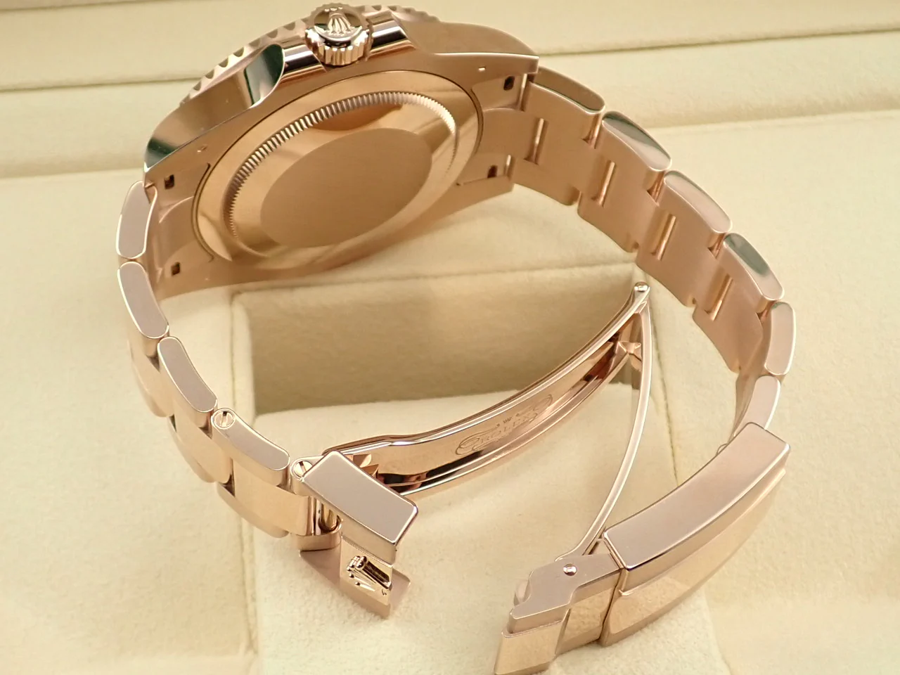 ロレックス GMTマスターII Ref.126715CHNR エバーローズゴールド ブラック文字盤 オイスターブレスレット オイスターブレスレット - Image 7