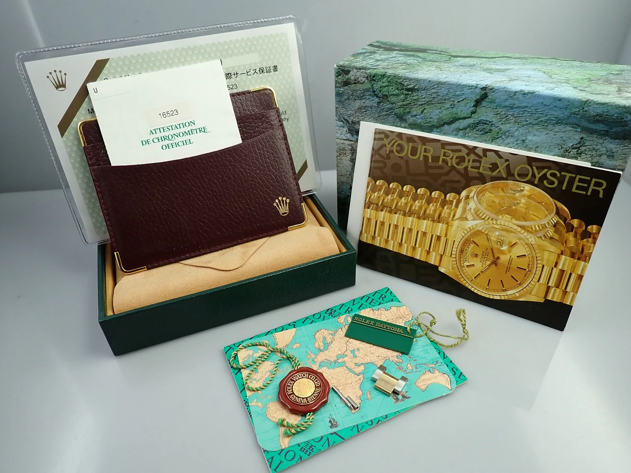 ロレックス デイトナ エルプリメロ Ref.16523 ステンレススチール/イエローゴールド ホワイト文字盤 - Image 10