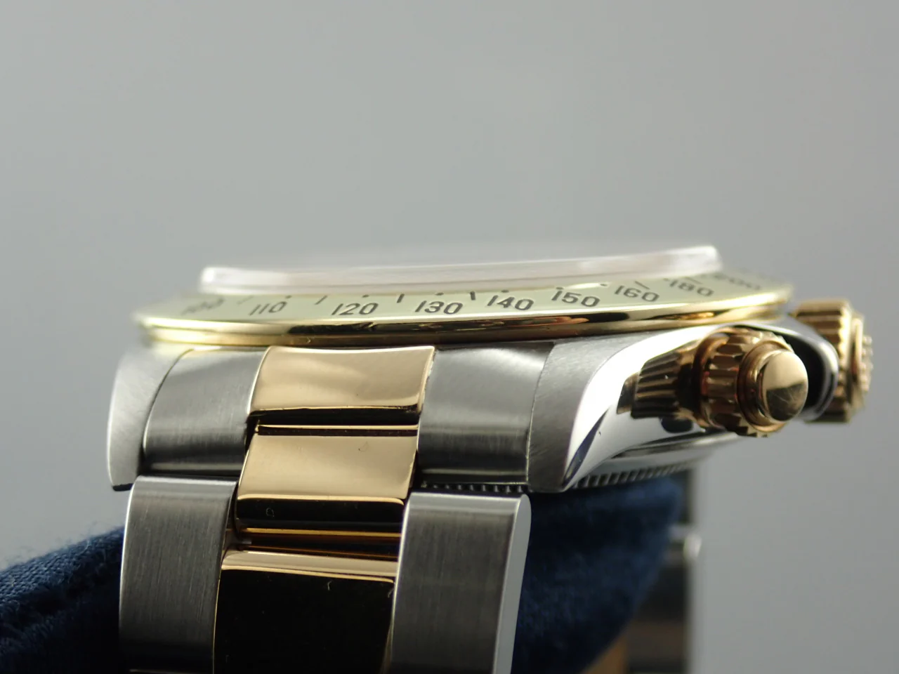 ロレックス デイトナ エルプリメロ Ref.16523 ステンレススチール/イエローゴールド グレー文字盤 - Image 6