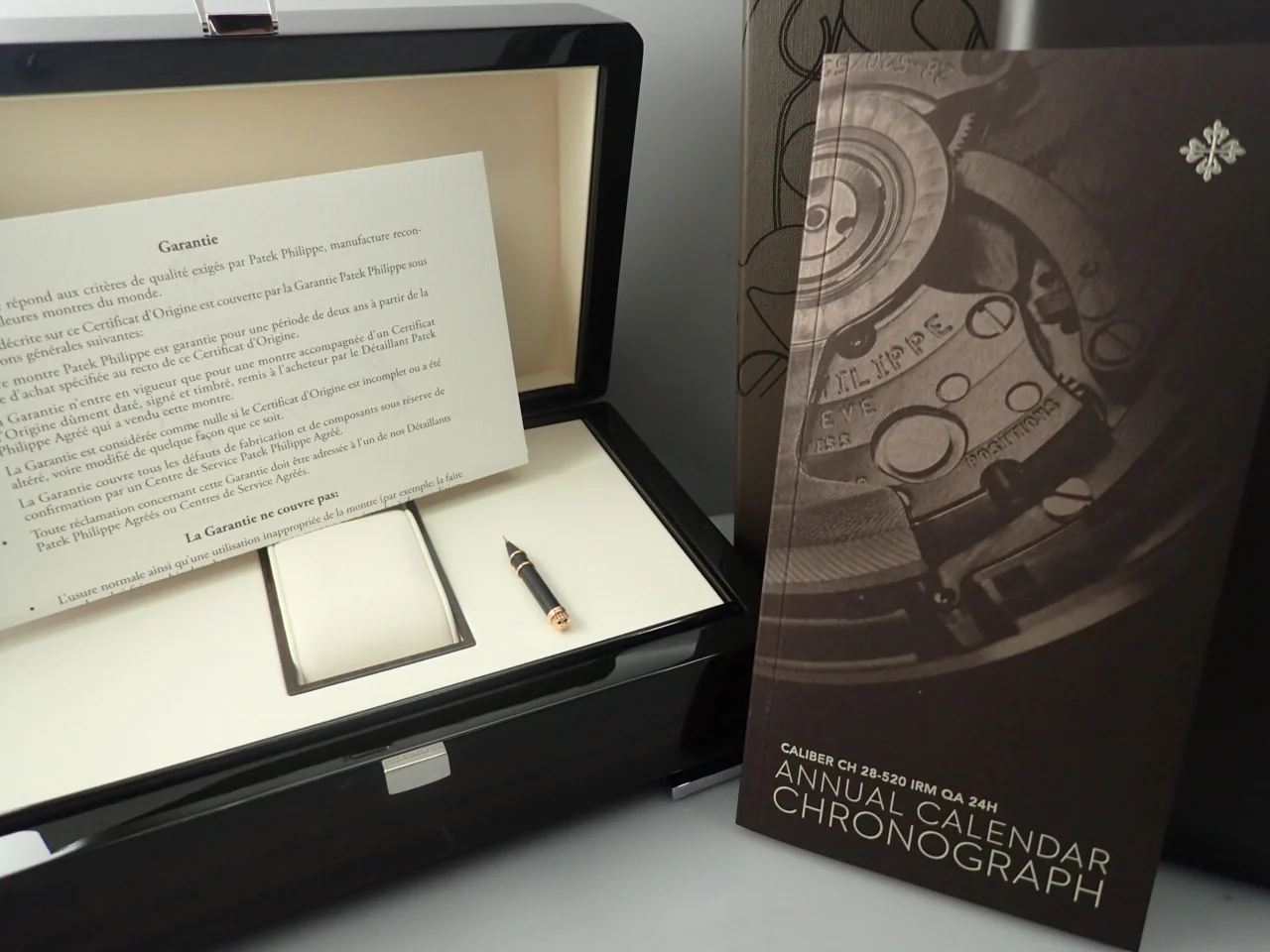パテックフィリップ アニュアルカレンダー クロノグラフ Ref.5960R-011 ローズゴールド ホワイト文字盤 - Image 10