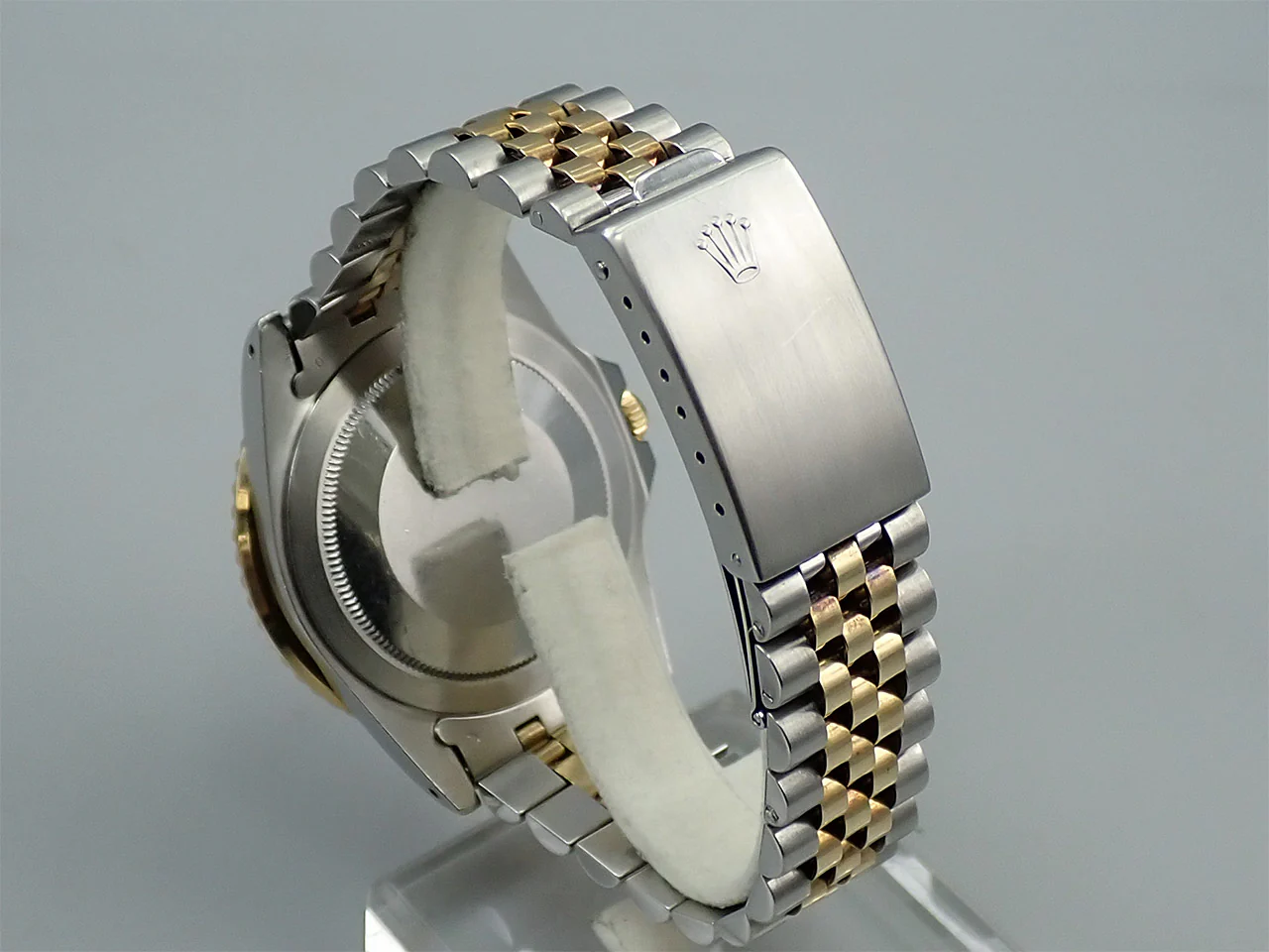 ロレックス GMTマスター Ref.16753 ステンレススチール/イエローゴールド ブラック文字盤 ジュビリーブレスレット 中古 Y60S2708 - Image 7