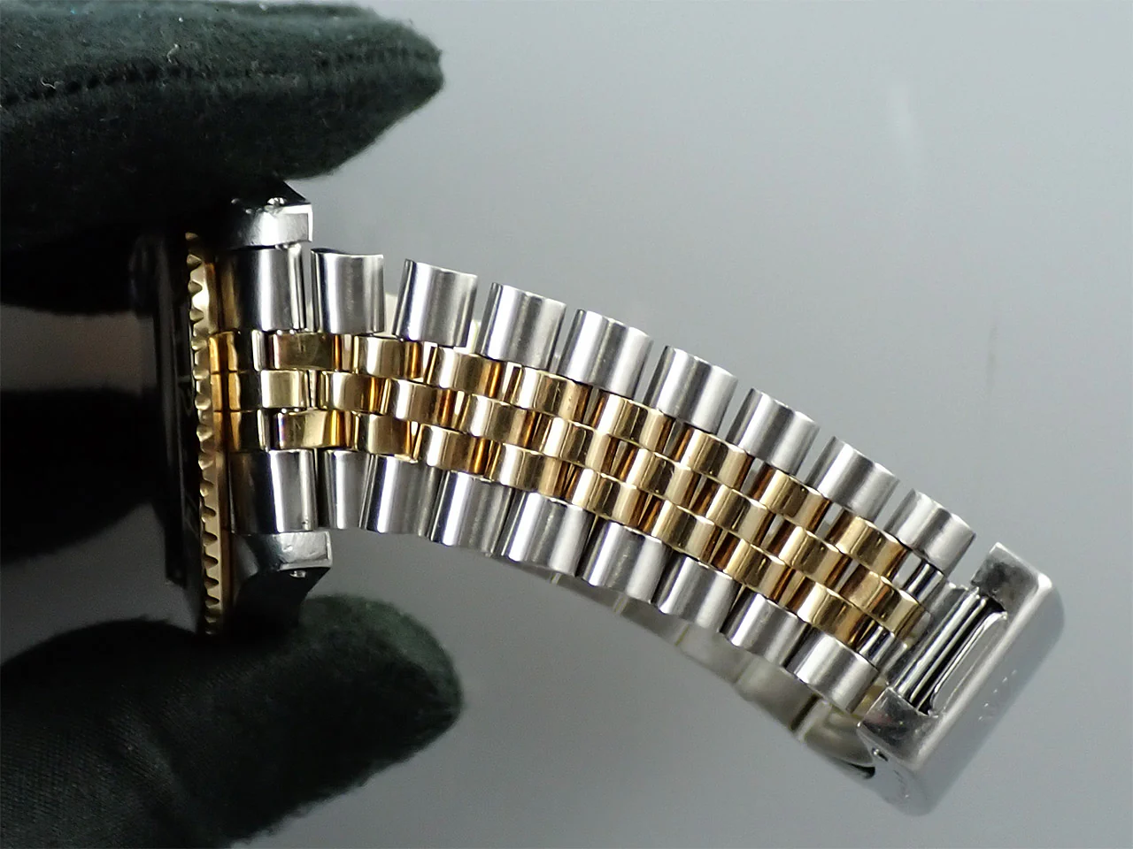 ロレックス GMTマスター Ref.16753 ステンレススチール/イエローゴールド ブラック文字盤 ジュビリーブレスレット 中古 Y60S2708 - Image 9