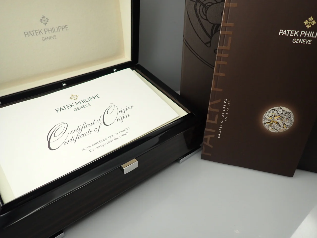 パテックフィリップ クロノグラフ Ref.5170J-001 イエローゴールド シルバー文字盤 - Image 11