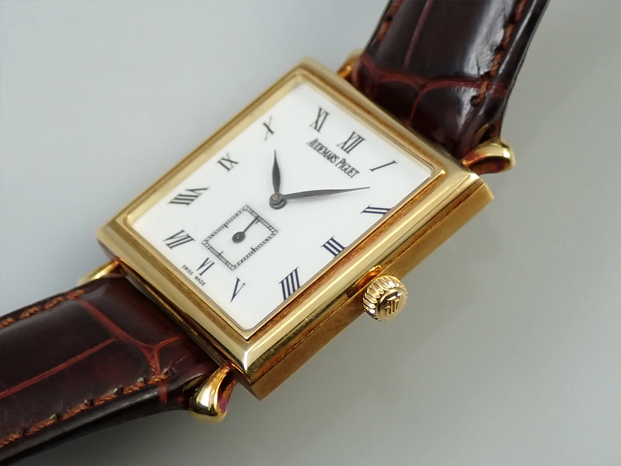 オーデマピゲ カレ Ref.BA4876/002 イエローゴールド ホワイト文字盤 - Image 4