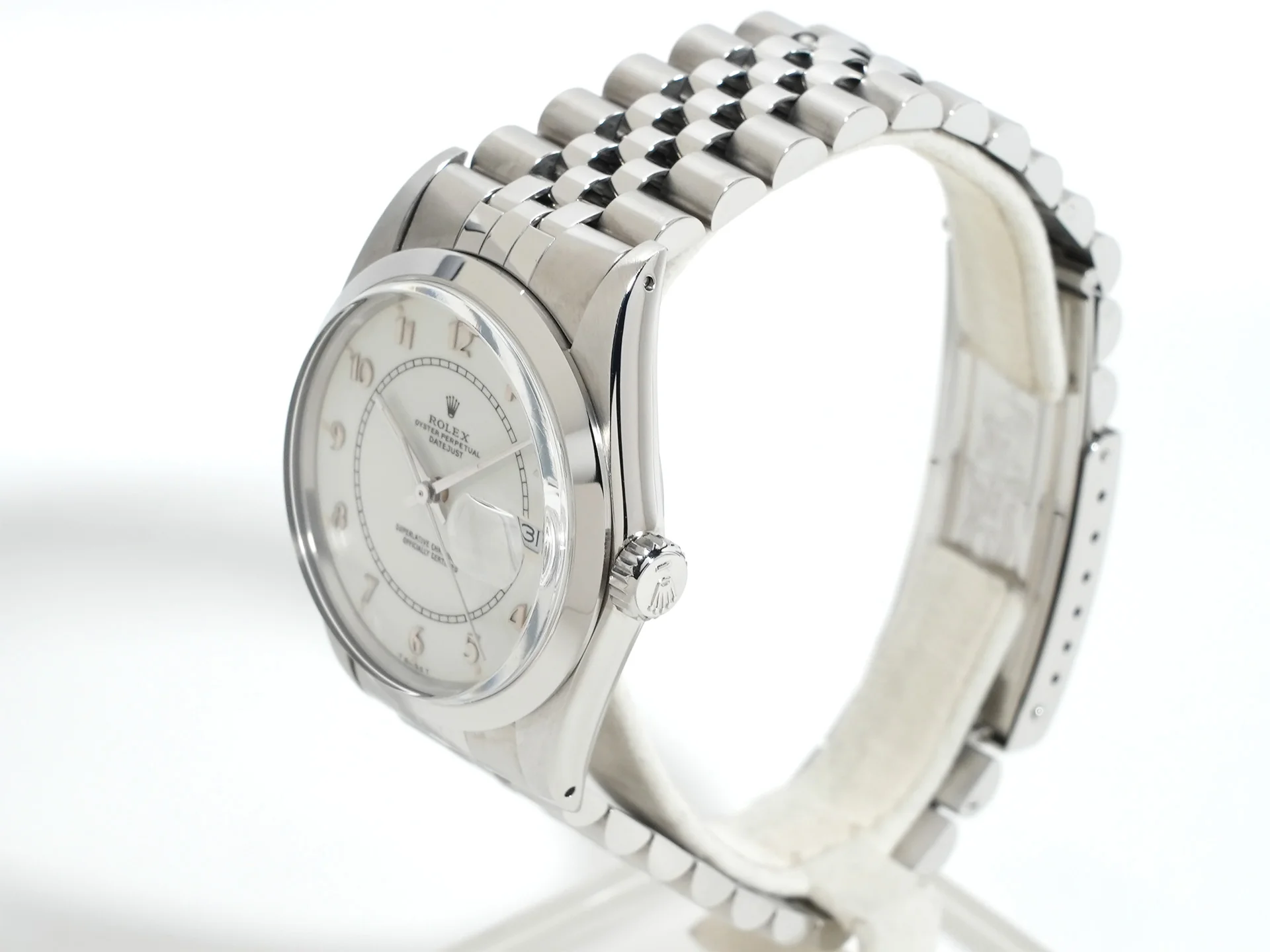ロレックス デイトジャスト Ref.16000 ステンレススチール ボイラーゲージ文字盤 ジュビリーブレスレット - Image 4