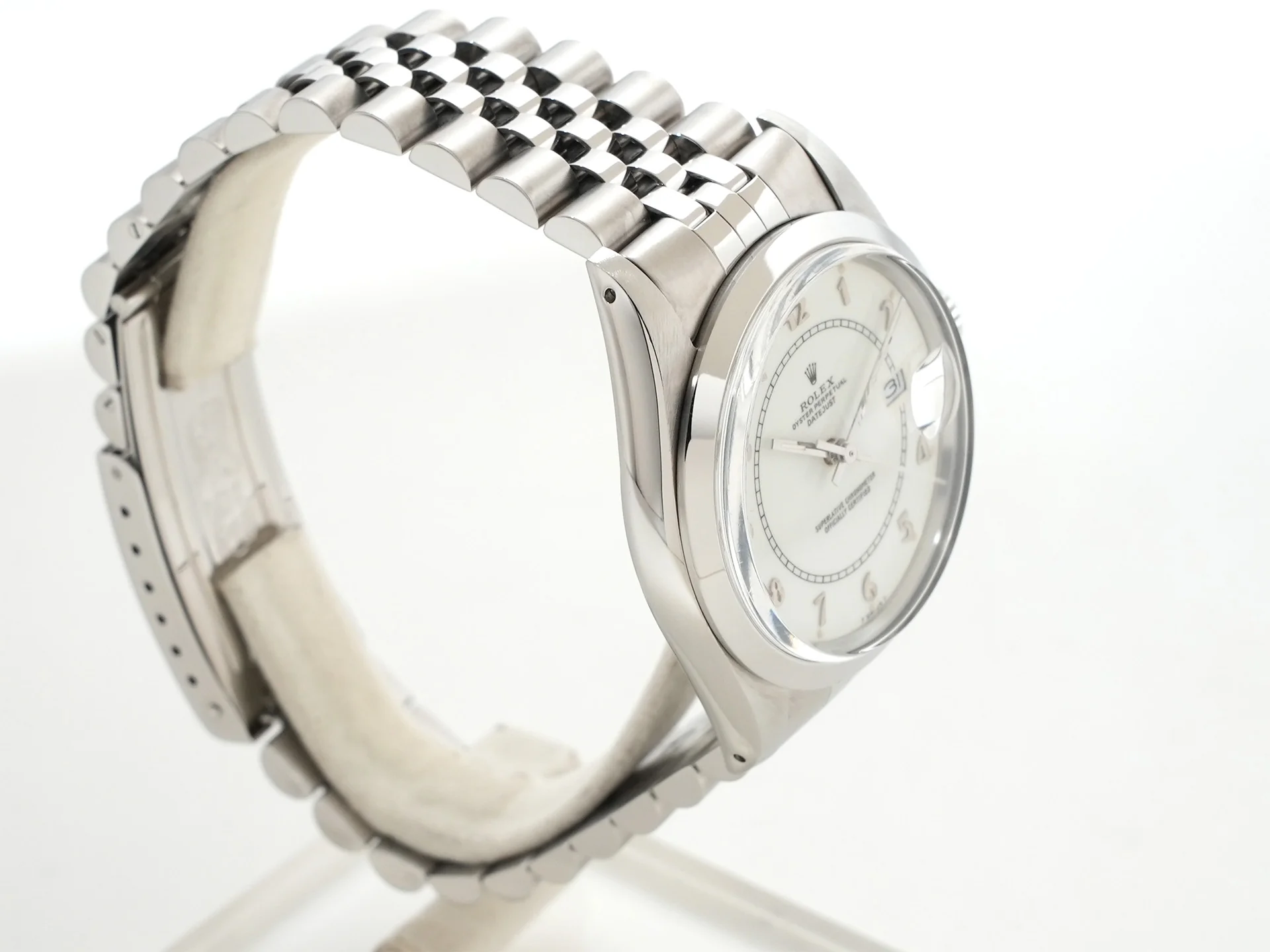 ロレックス デイトジャスト Ref.16000 ステンレススチール ボイラーゲージ文字盤 ジュビリーブレスレット - Image 5
