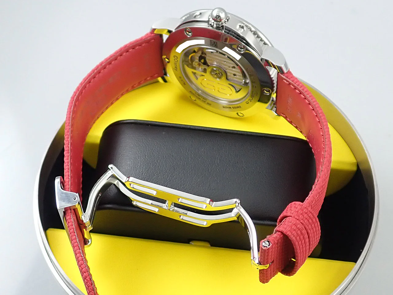 ジェラルドジェンタ アリーナ レトログラード スマイル ミッキーマウス ディズニー Ref.SAP103613 シルバー文字盤 未使用 YRW4R5LW - Image 7