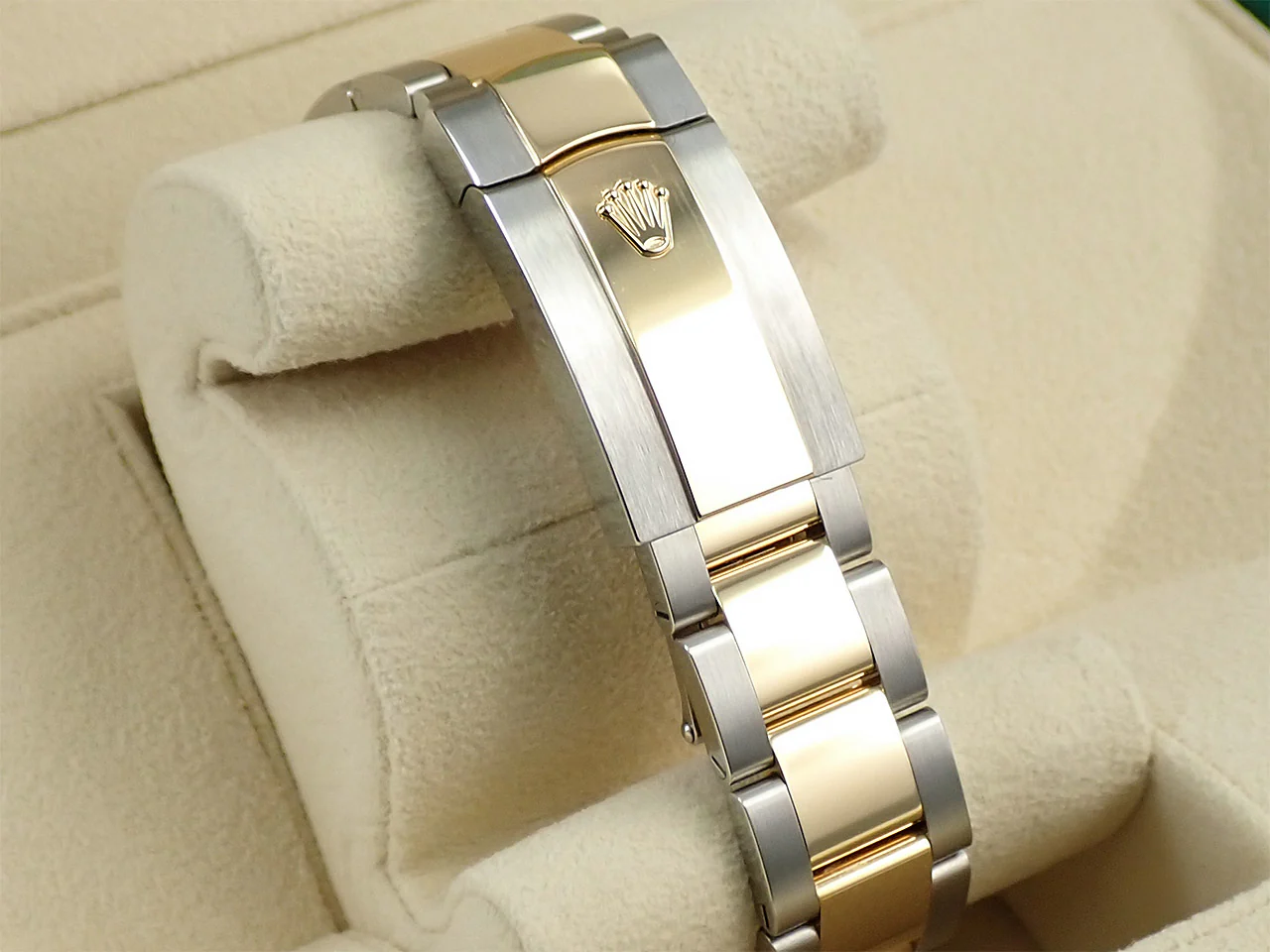 ロレックス デイトジャスト41 Ref.126333 ステンレススチール/イエローゴールド スレートローマン文字盤 オイスターブレスレット - Image 7