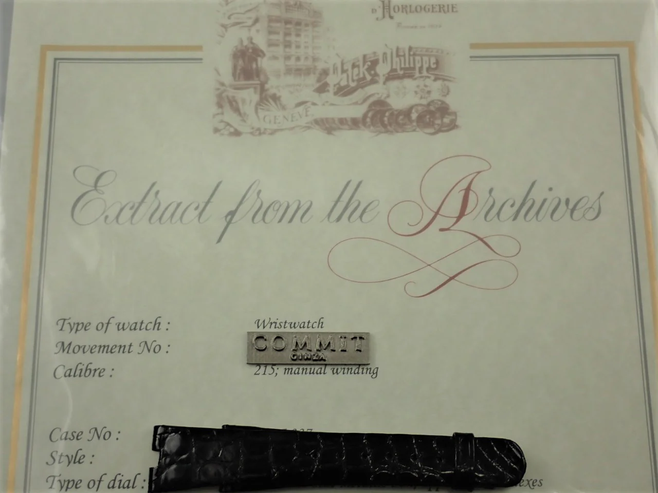 パテックフィリップ ゴールデンエリプス Ref.3848S イエローゴールド ブルー文字盤 - Image 11