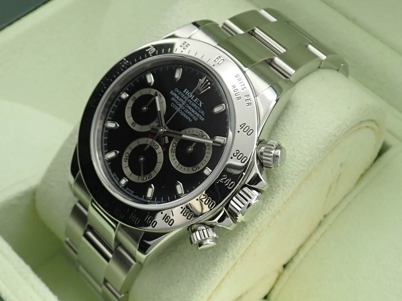 ロレックス デイトナ Ref.116520 ステンレススチール ブラック文字盤 - Image 5