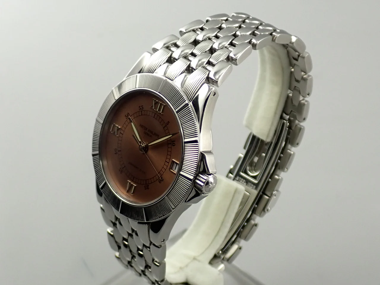 パテックフィリップ ネプチューン TIFFANY＆CO. Ref.5080/1A ステンレススチール サーモン文字盤 - Image 4