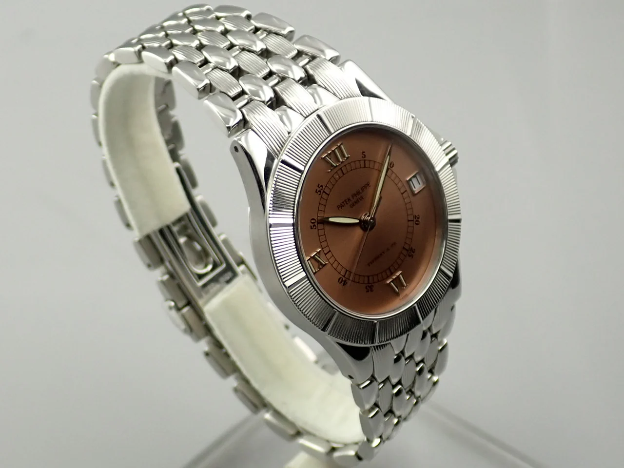 パテックフィリップ ネプチューン TIFFANY＆CO. Ref.5080/1A ステンレススチール サーモン文字盤 - Image 5