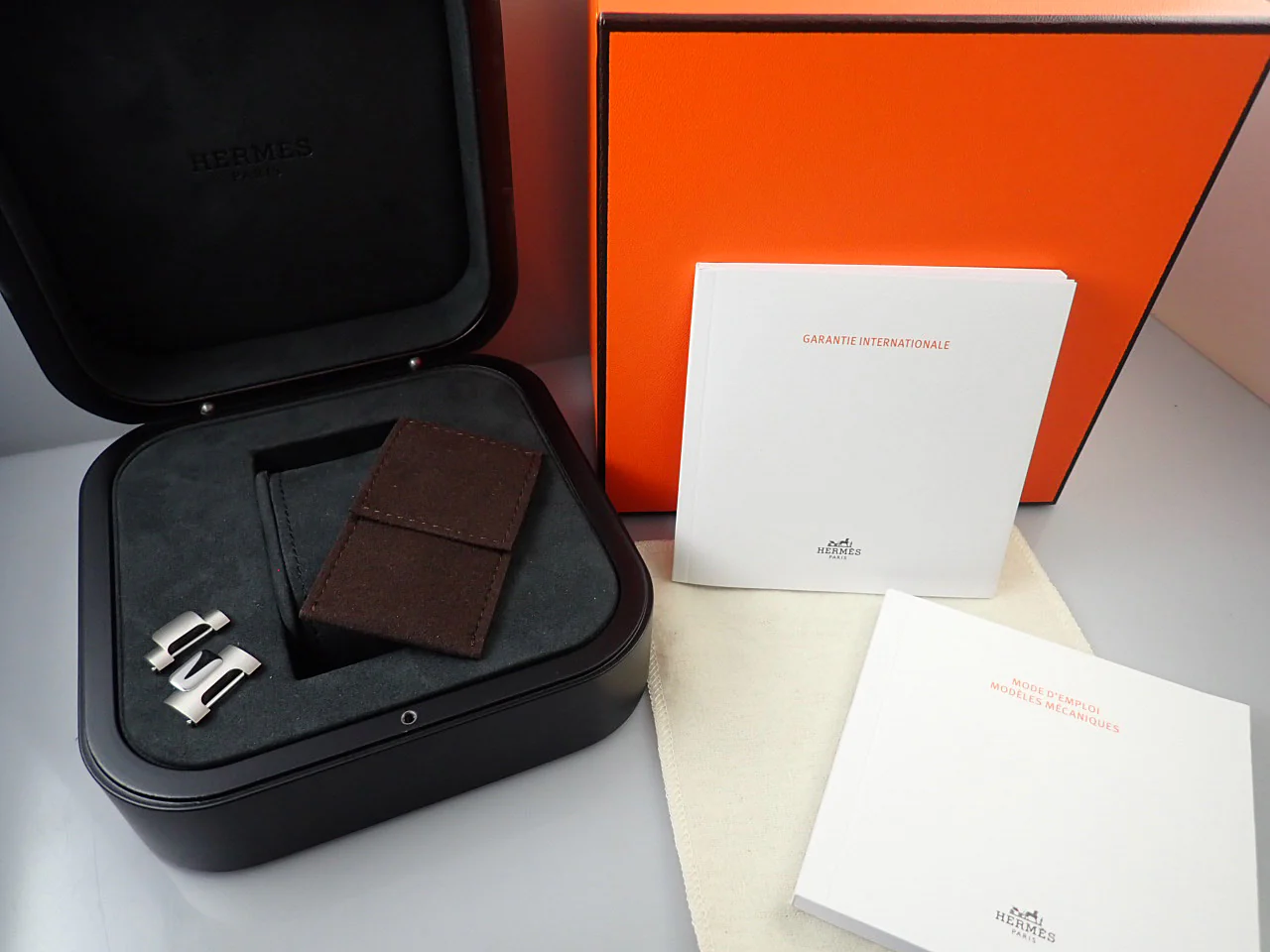 エルメス エルメス H08 Ref.W049427WW00 ブラック文字盤 美品 Z7836843 - Image 10