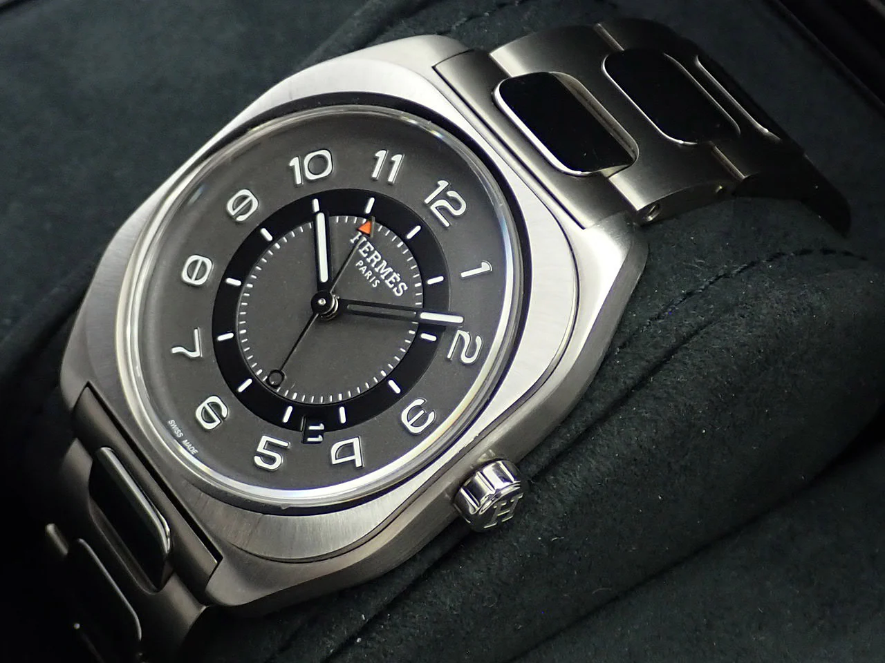 エルメス エルメス H08 Ref.W049427WW00 ブラック文字盤 美品 Z7836843 - Image 4