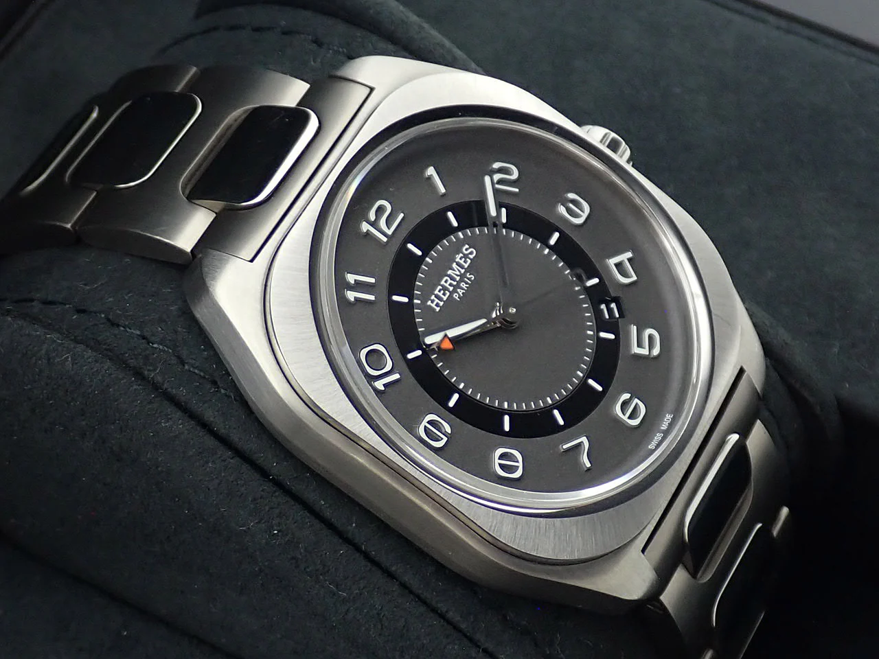 エルメス エルメス H08 Ref.W049427WW00 ブラック文字盤 美品 Z7836843 - Image 5