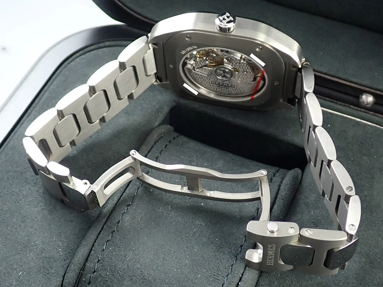 エルメス エルメス H08 Ref.W049427WW00 ブラック文字盤 美品 Z7836843 - Image 8