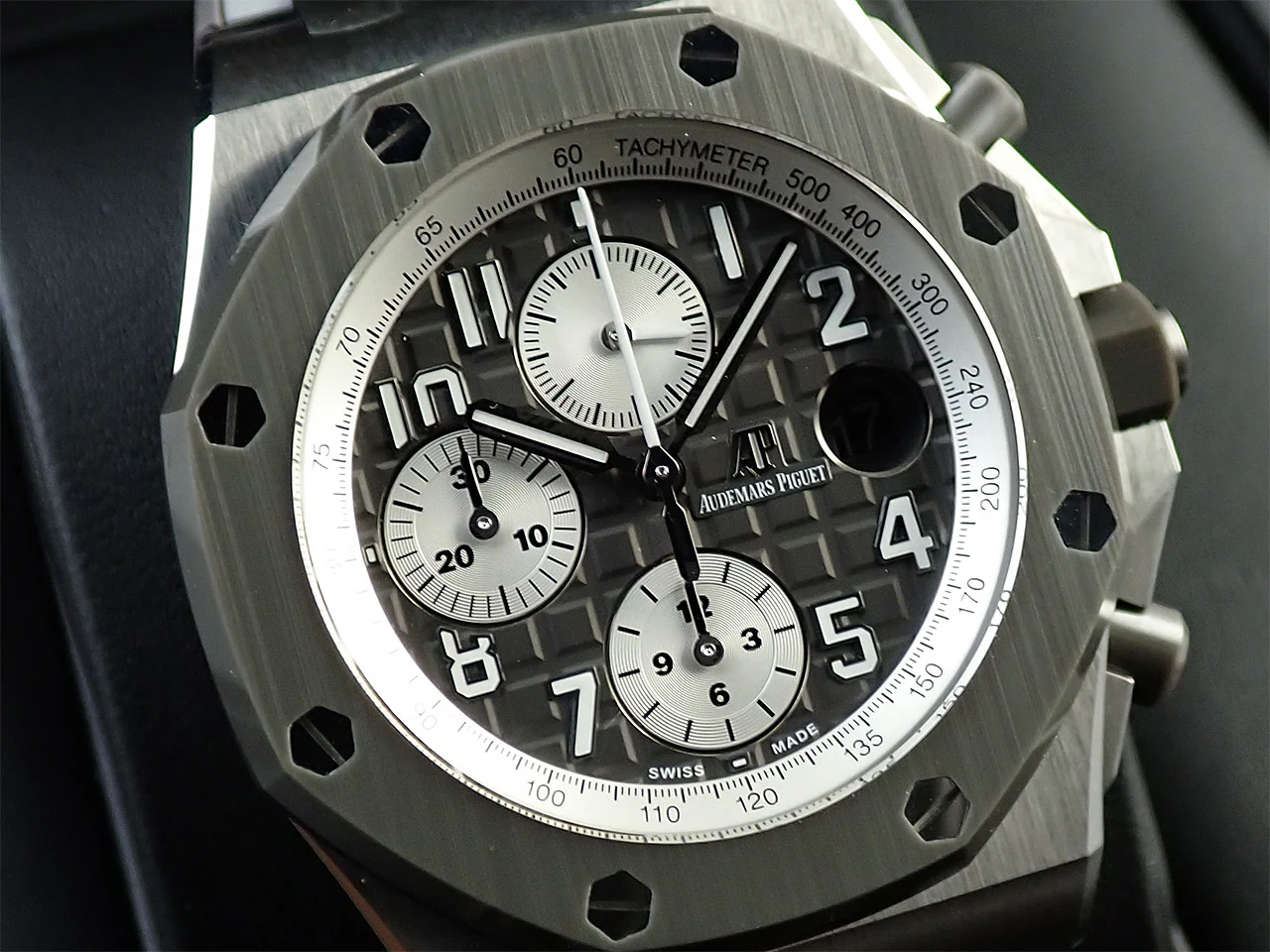 オーデマピゲ ロイヤルオーク オフショア クロノグラフ Ref.26470IO.OO.A006CA.01 チタン スレートグレー文字盤 - Image 3