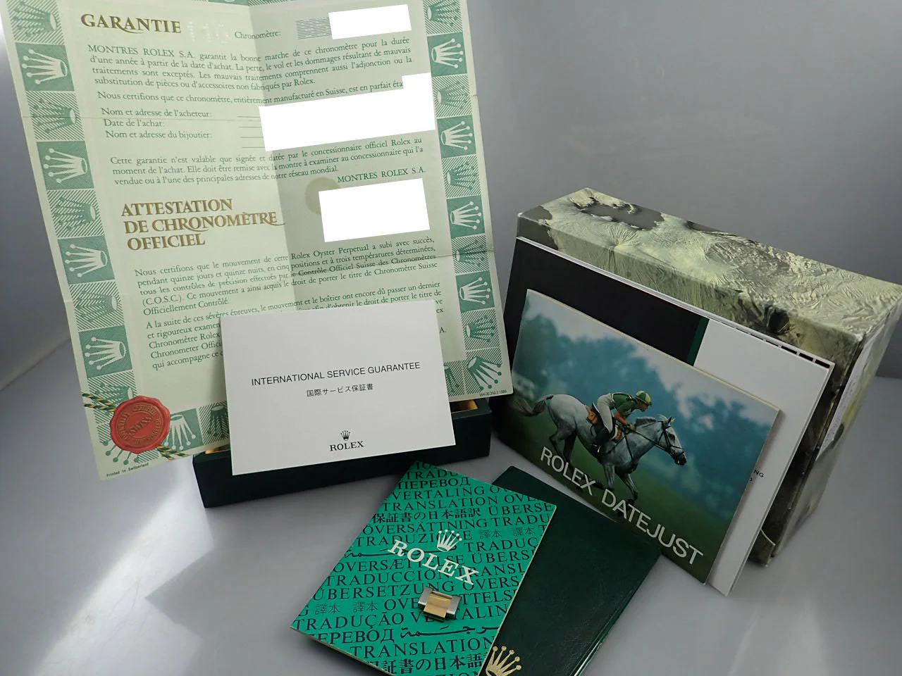 ロレックス サブマリーナー デイト Ref.16803 ステンレススチール/イエローゴールド ブルー文字盤 - Image 10