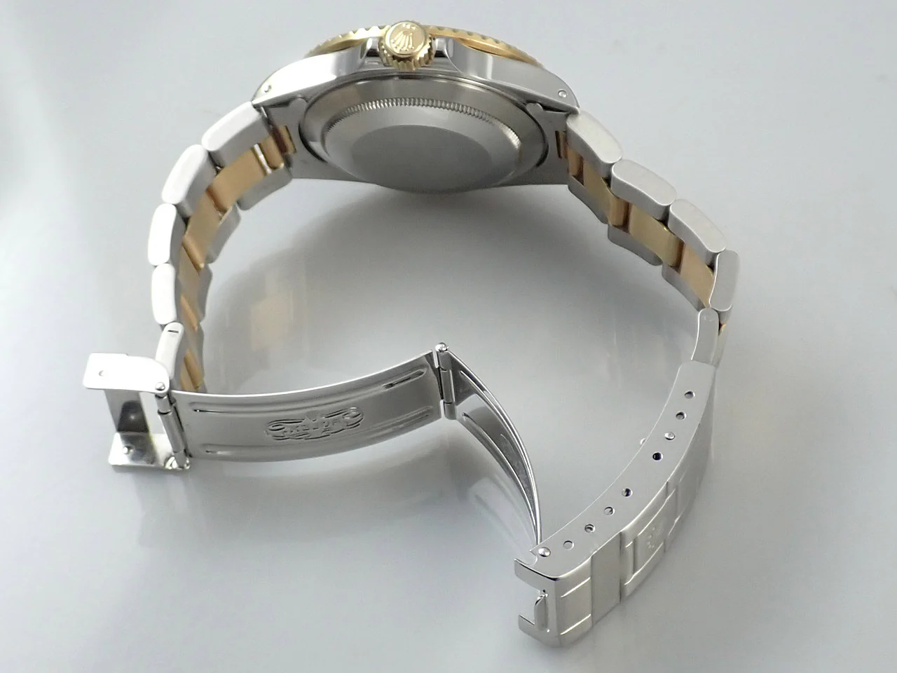 ロレックス サブマリーナー デイト Ref.16803 ステンレススチール/イエローゴールド ブルー文字盤 - Image 8