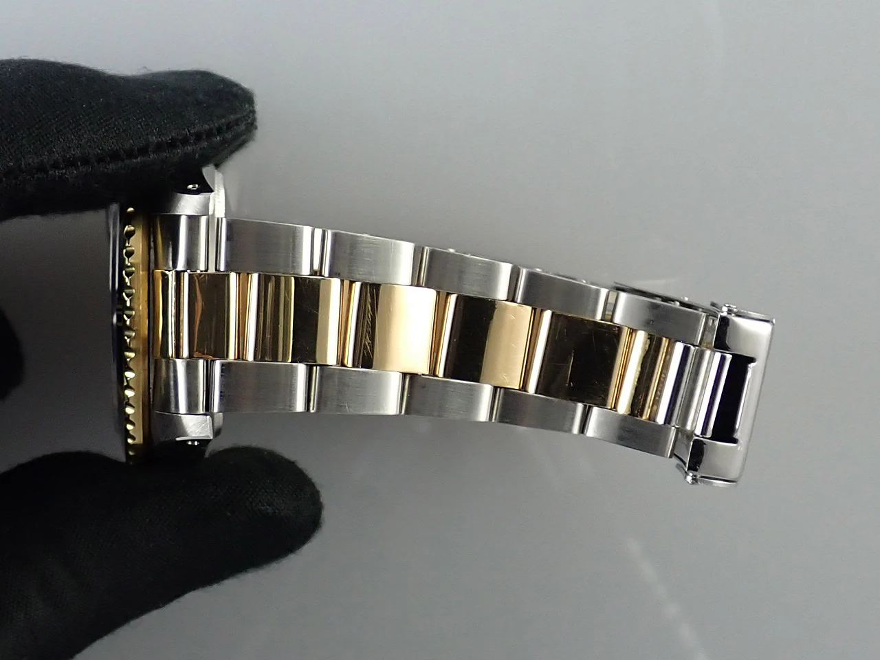 ロレックス サブマリーナー デイト Ref.16803 ステンレススチール/イエローゴールド ブルー文字盤 - Image 9