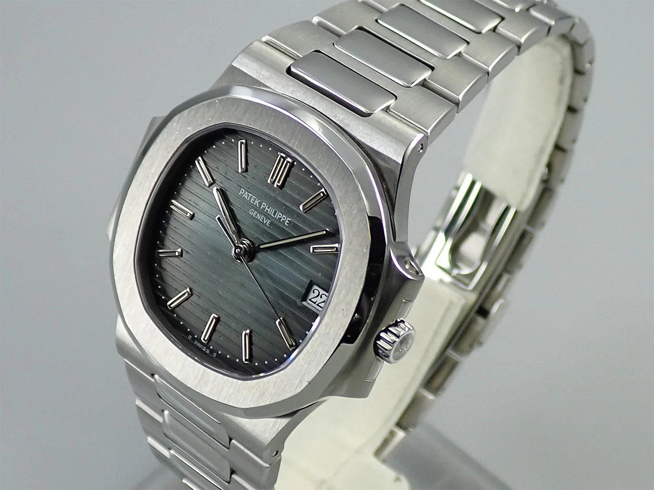 パテックフィリップ ノーチラス Ref.3800/1A-010 ステンレススチール ブルー文字盤 - Image 4