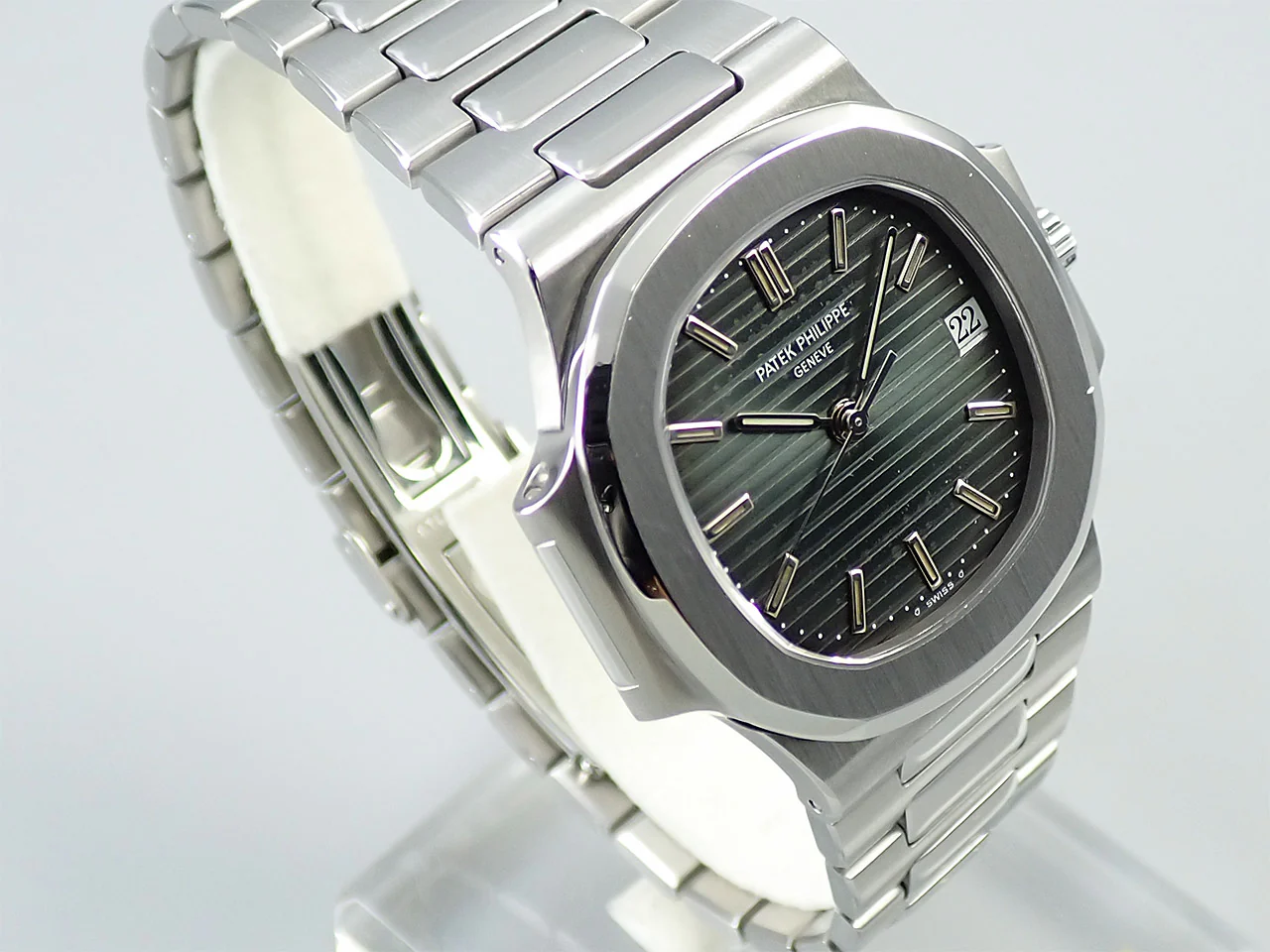 パテックフィリップ ノーチラス Ref.3800/1A-010 ステンレススチール ブルー文字盤 - Image 5