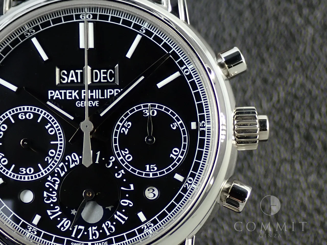 パテックフィリップ パーペチュアルカレンダー スプリットセコンド クロノグラフ Ref.5204P-011 プラチナ ブラック文字盤 - Image 10