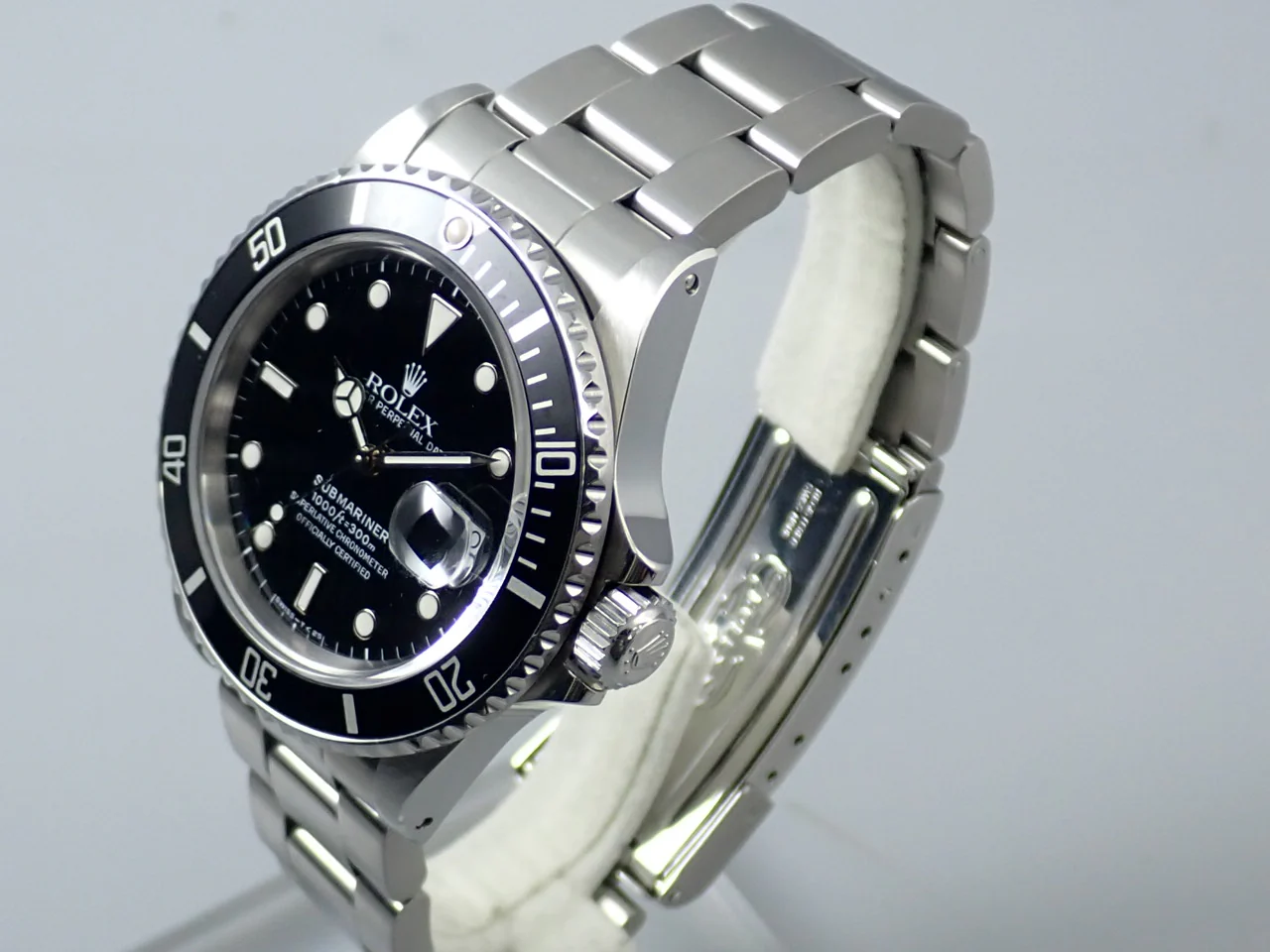 ロレックス サブマリーナー デイト Ref.168000 ステンレススチール ブラック文字盤 - Image 4