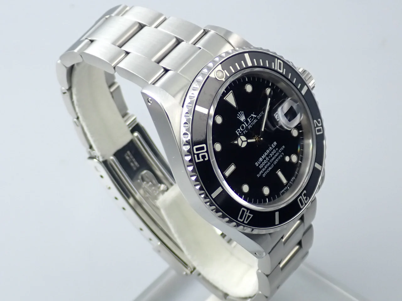 ロレックス サブマリーナー デイト Ref.168000 ステンレススチール ブラック文字盤 - Image 5
