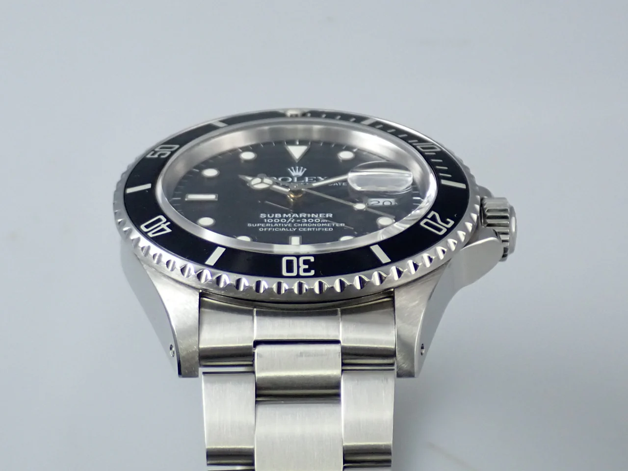 ロレックス サブマリーナー デイト Ref.168000 ステンレススチール ブラック文字盤 - Image 6