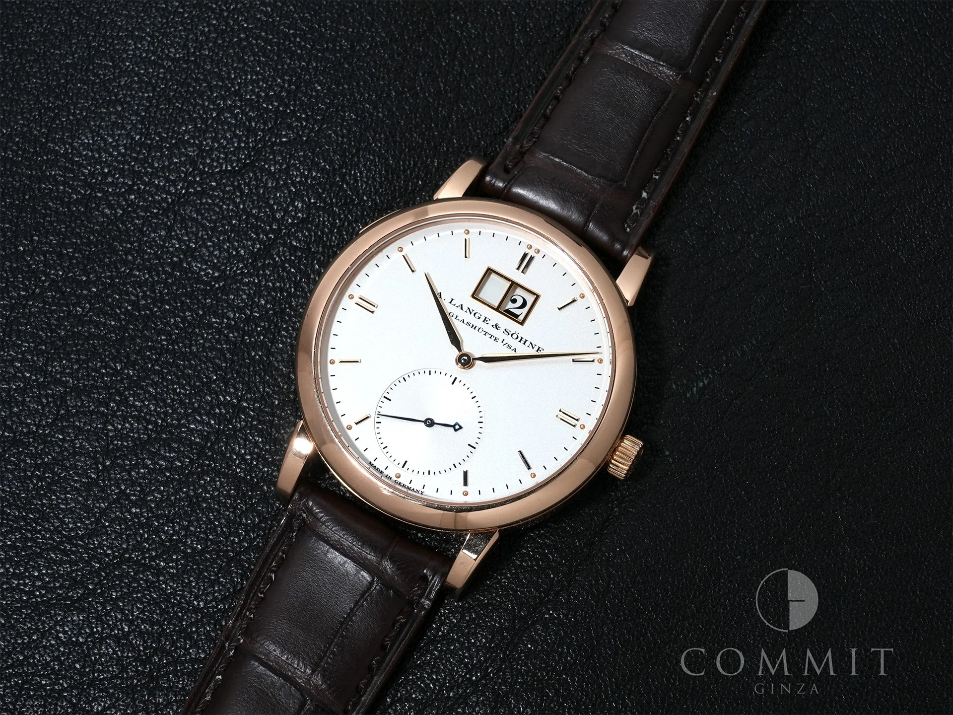 A.ランゲ＆ゾーネ サクソニア Ref.315.032 ピンクゴールド シルバー文字盤 中古 zwyfzmoa - Image 14