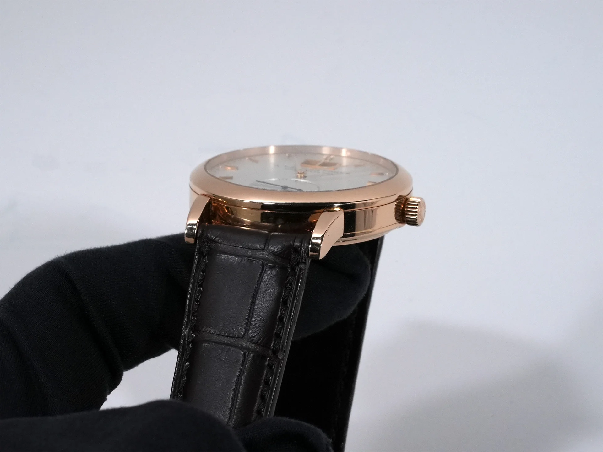 A.ランゲ＆ゾーネ サクソニア Ref.315.032 ピンクゴールド シルバー文字盤 中古 zwyfzmoa - Image 6